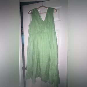 Torrid Light Green Midi Dress